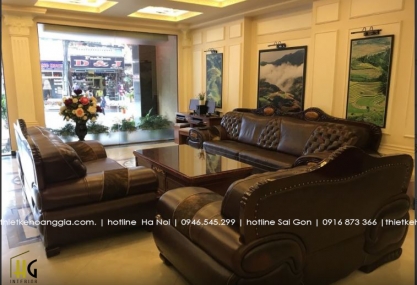 Interior design of 3 star hotel in Sapa